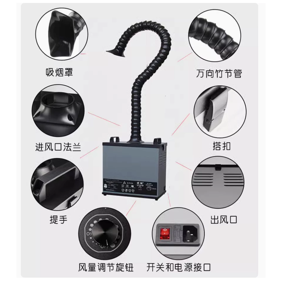 Máy lọc khói ULUO - Model: Yn-100 và Yn-200 - Ảnh 2