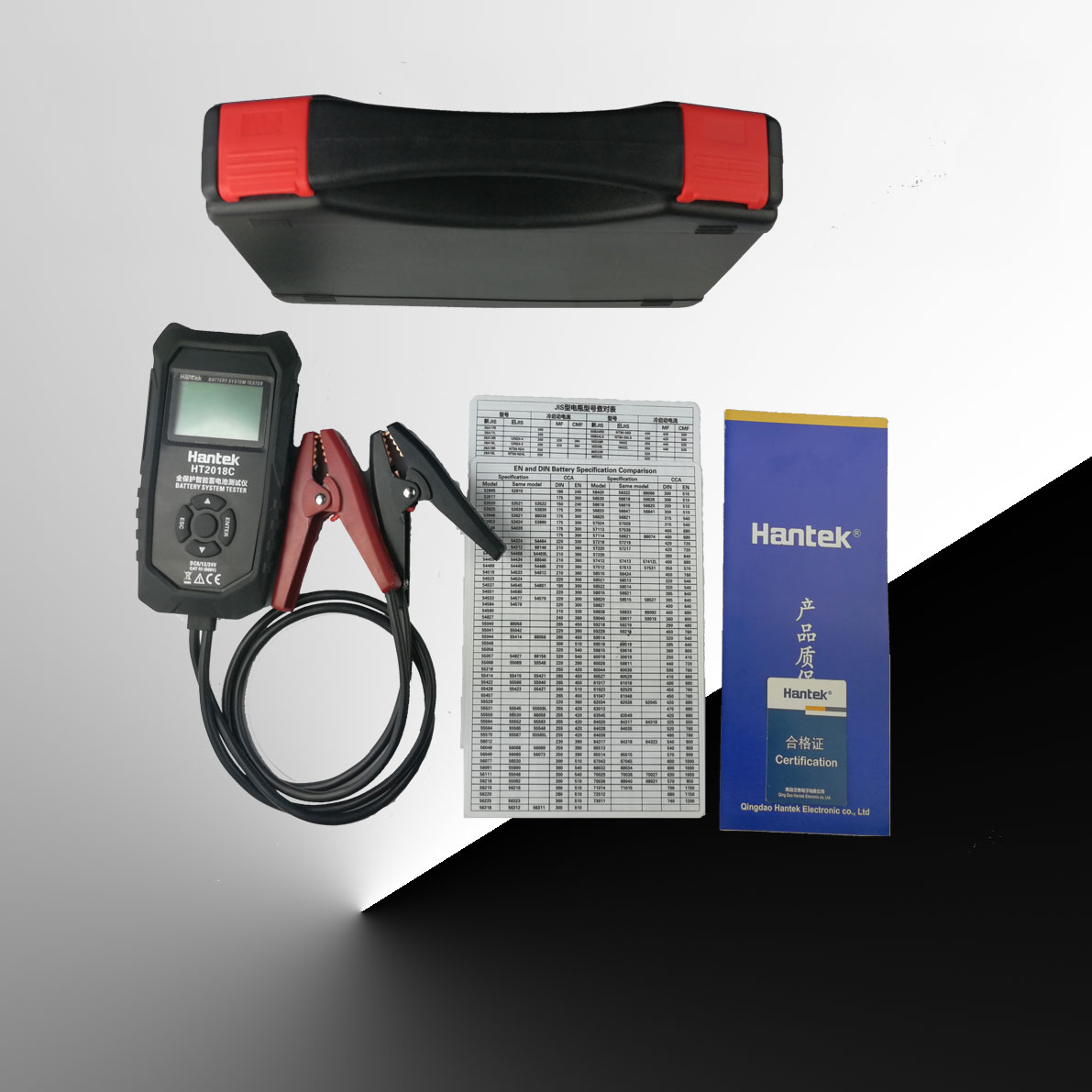MÁY KIỂM TRA ẮC QUY Ô TÔ HANTEK 2018B/2018C - Ảnh 2