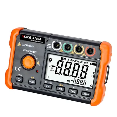 MÁY ĐO ĐIỆN TRỞ ĐẤT VICTOR 4105A - Ảnh 2