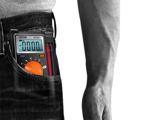 ĐỒNG HỒ VẠN NĂNG KỸ THUẬT SỐ BỎ TÚI VICTOR VC921 - Ảnh 4