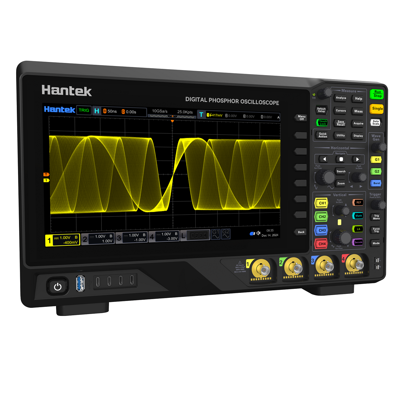 MÁY HIỆN SÓNG KỸ THUẬT SỐ HANTEK HRDO4000 SERIES - Ảnh 2