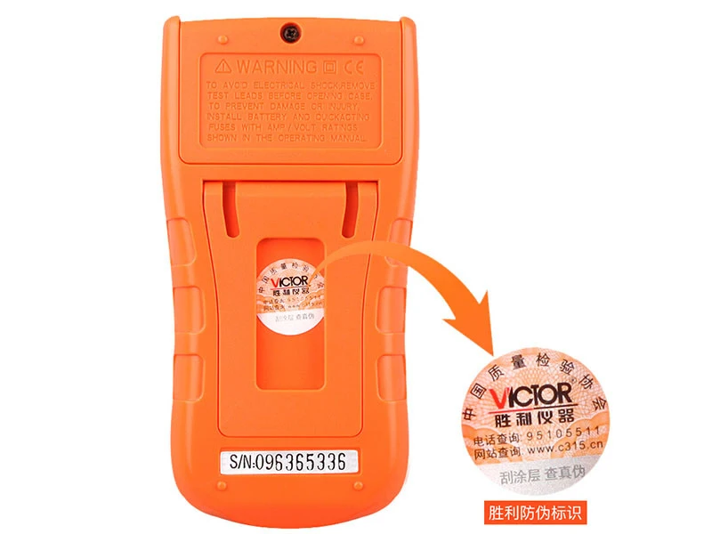 ĐỒNG HỒ VẠN NĂNG KỸ THUẬT SỐ VICTOR VC830L - Ảnh 2